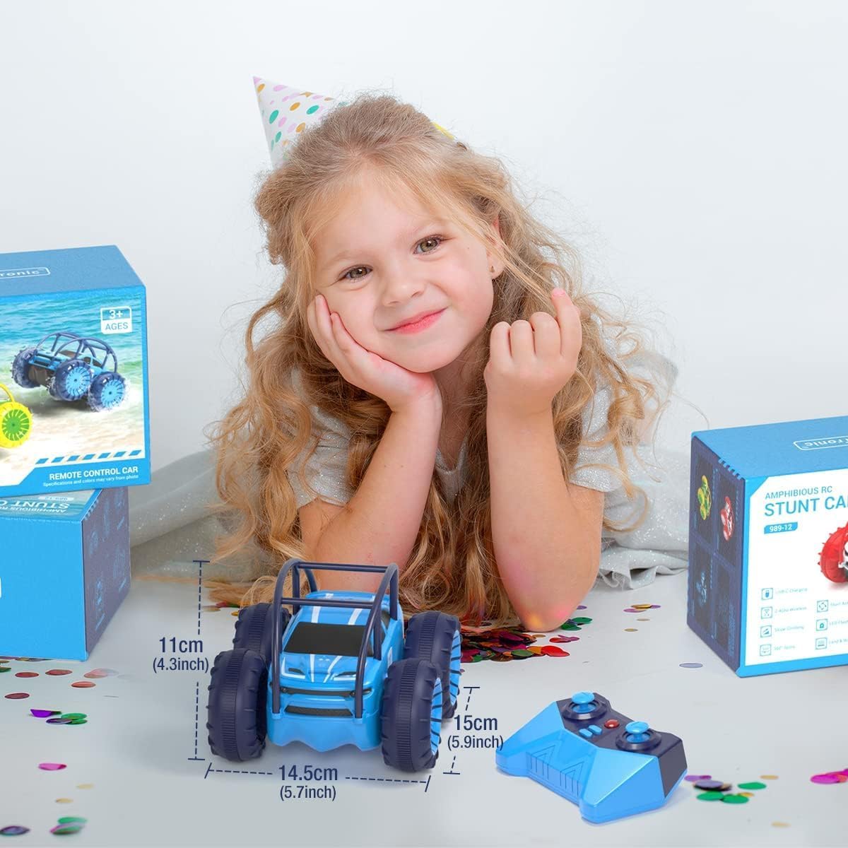Rechargeable RC Stunt Car Toy 2.4Ghz 360°
