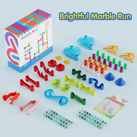 110pcs Marble Maze Kit