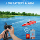 RC Boat Remote Control Boat for Pools and Lakes, 2.4Ghz 12km/h Electric Rc Racing Boat for Kids with 2 Rechargeable Batteries & Low Battery Alarm for Boys Girls Birthday Toy