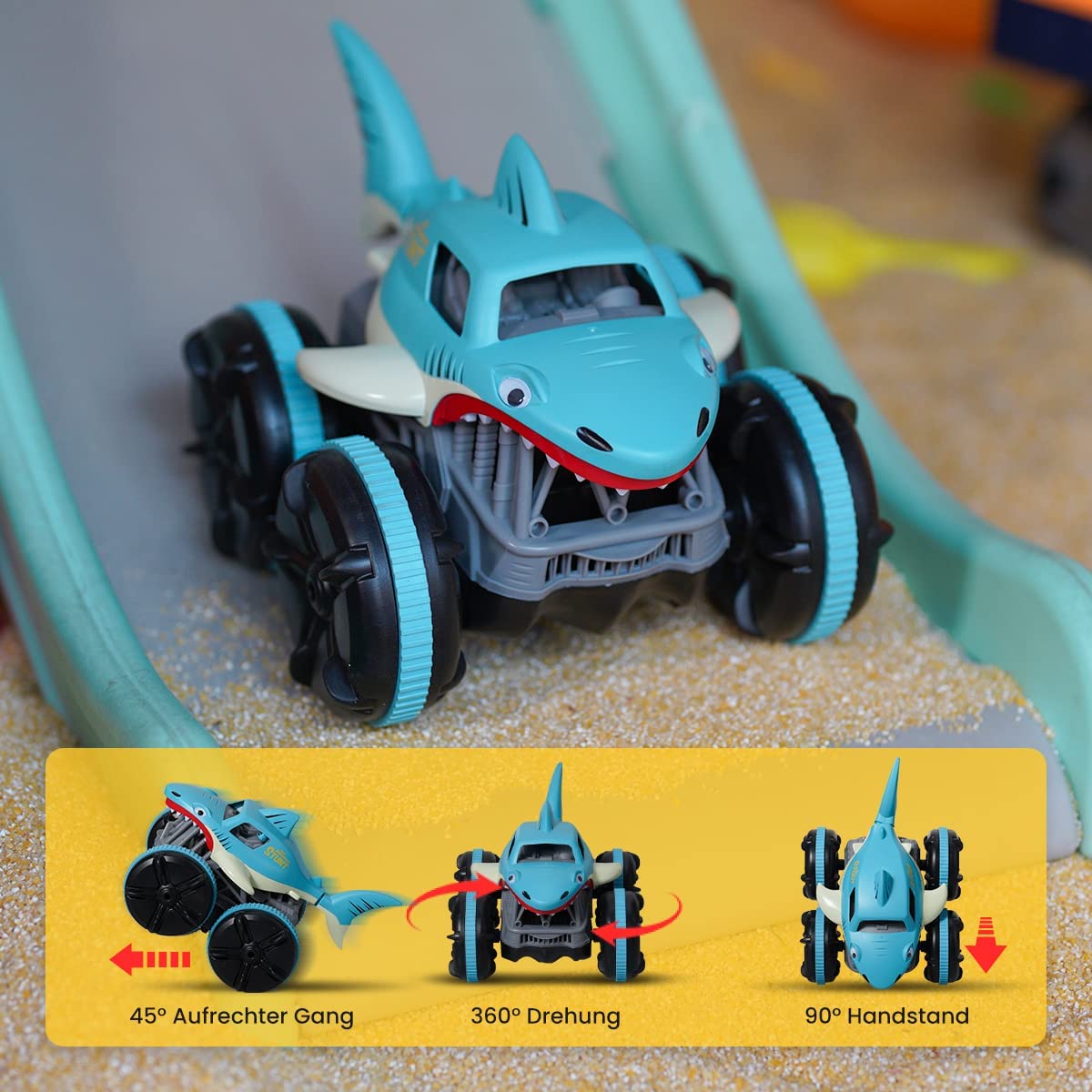 remote control shark amphibious remote control car