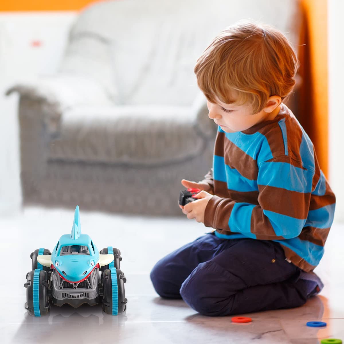 remote control shark amphibious remote control car